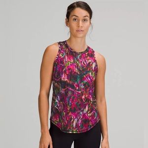 Lululemon High Neck Run and Train Tank Sz 8 NWT